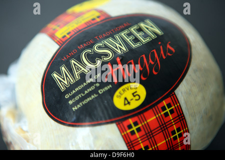 Haggis Scotland's national dish made by Macsween of Edinburgh