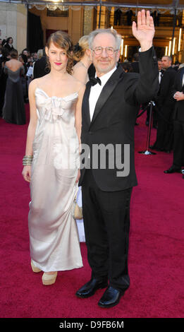 Steven Spielberg and daughter 83rd Annual Academy Awards (Oscars) held at the Kodak Theatre - Arrivals Los Angeles, California - 27.02.11 Stock Photo