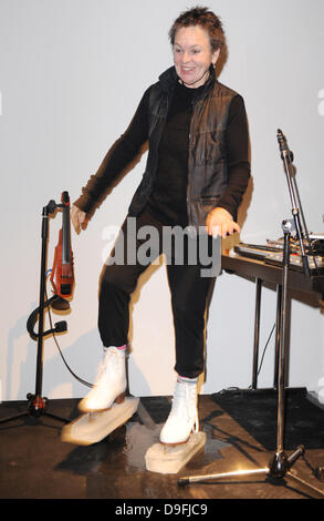 Laurie Anderson  performs 'Duets On Ice' at Barbican Centre London, England- 03.03.11 Stock Photo