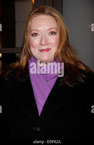 Kristine Nielsen Opening night of the Broadway production of 'Good People' at the Samuel J. Friedman Theatre - Outside Arrivals New York City, USA - 03.02.11 Stock Photo