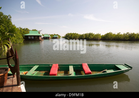 Mandina Lodge, Makasutu Forest, near Banjul, Gambia, West Africa, Africa Stock Photo