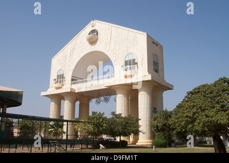 Arch 22, Banjul, Gambia, West Africa, Africa Stock Photo