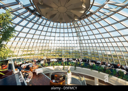 Perlan, The Pearl restaurant, Reykjavik, Iceland, Polar Regions Stock Photo