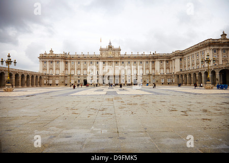 The Royal Palace, Madrid, Spain Stock Photo