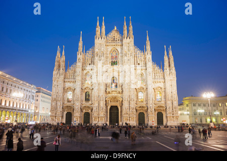 Duomo (Milan Cathedral), Milan, Lombardy, Italy Stock Photo