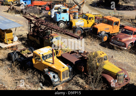 Gold King Mine and Ghost Town, Jerome, Arizona, USA Stock Photo