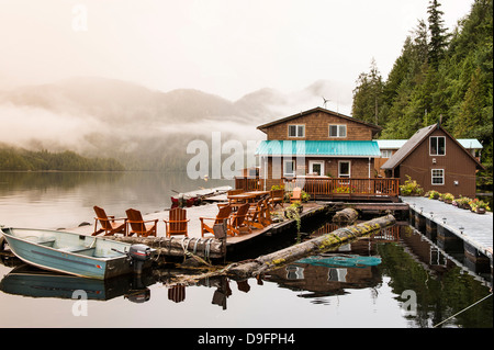 Great Bear Lodge, Great Bear Rainforest, British Columbia, Canada Stock Photo