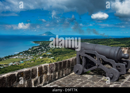 Brimstone Hill Fortress, UNESCO World Heritage Site, St. Kitts, St. Kitts and Nevis, Leeward Islands, West Indies, Caribbean