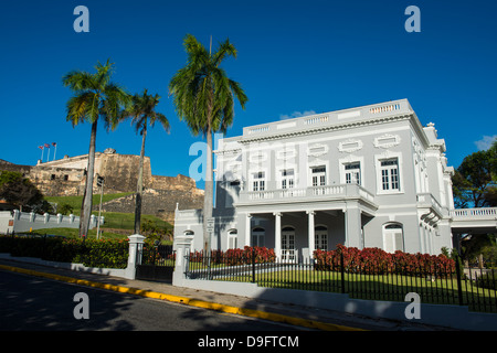 The casino of San Juan, Puerto Rico, West Indies, Caribbean Stock Photo