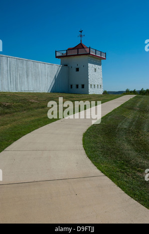 Fort Union, North Dakota, USA Stock Photo