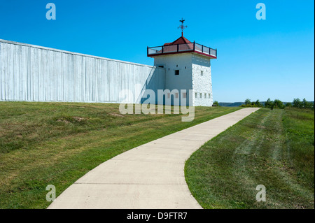 Fort Union, North Dakota, USA Stock Photo