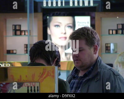 James Corden returns to Dr Who to reprise the role of Craig Owens.     The Gavin and Stacey star has begun filming a scene, alongside Matt Smith, for the provisionally titled episode 'The Lodger 2' - in a department store in Cardiff, Wales. Scheduled for episode 12 of the sixth season of the BBC sci-fi show, another 'old familiar character' has been spotted on the set - a Cybermat! Stock Photo