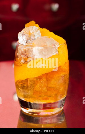 Whiskey cocktail Stock Photo