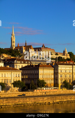 Matyas Church (Matthias Church) and Fisherman's Bastion, Budapest, Hungary Stock Photo