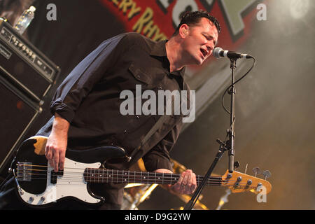 Social Distortion The 2011 Soundwave Festival in Bonython Park Adelaide, Australia - 05.03.11 Stock Photo