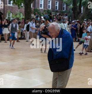 Picnic Jazz theme at Governors Island Stock Photo