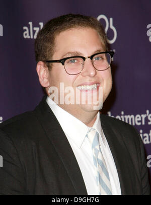 Jonah Hill The Alzheimer's Association's 19th Annual 'A Night At Sardi's'  Held At The Beverly Hilton Hotel Beverly Hills, California - 16.03.11 Stock Photo