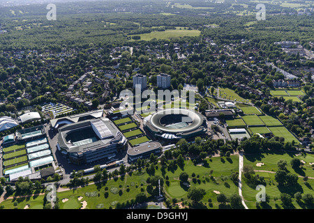 Aerial photograph of Wimbledon Stock Photo