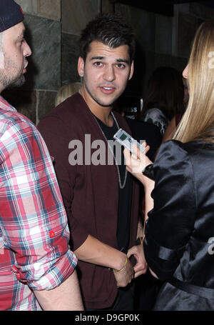 Robert Kardashian celebrates his birthday at Jet nightclub inside The