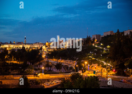The old city walls, Jerusalem, Israel Stock Photo - Alamy