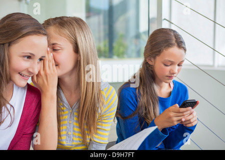 Students having fun in a school Stock Photo