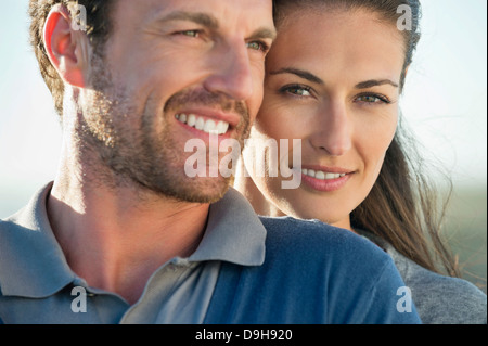Close-up of a romantic couple Stock Photo