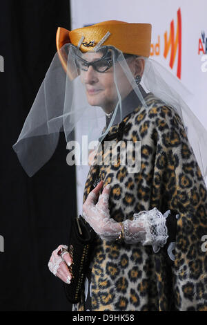 Rollerina The 22nd Annual GLAAD Media Awards held at the Marriott Marquis Hotel - Arrivals New York City, USA - 19.03.11 Stock Photo