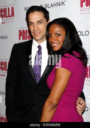 Will Swenson and Audra McDonald Opening night after party for the Broadway musical production of 'Priscilla Queen Of The Desert' held at Pier 60 at Chelsea Piers.  New York City, USA - 20.03.11 Stock Photo