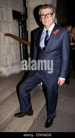 Jack Vettriano ,  at the THT's Lighthouse Gala Auction at Christie's - Arrivals London, England -21.03.11 Stock Photo