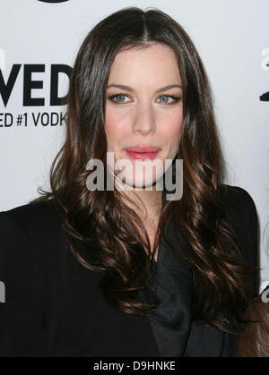 Liv Tyler Los Angeles Premiere of 'Super' held at The Egyptian Theatre Hollywood, California - 21.03.11 Stock Photo