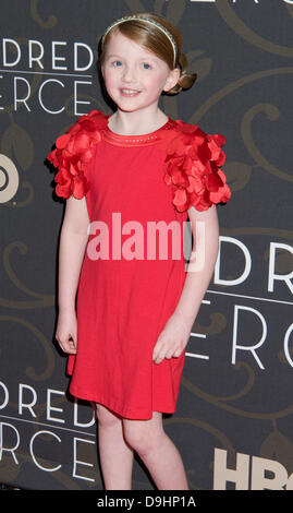 Quinn McColgan The New York Premiere of 'Mildred Pierce' - Arrivals New York City, USA - 21.03.11 Stock Photo