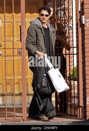 Ralph Macchio  arrives at a dance studio to rehearse for 'Dancing With The Stars' Los Angeles, California - 22.03.11 Stock Photo