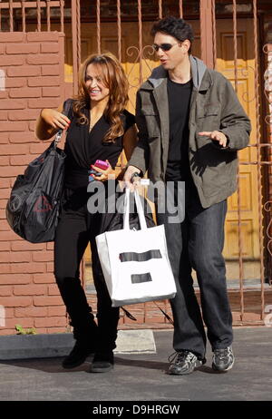 Ralph Macchio  arrives at a dance studio to rehearse for 'Dancing With The Stars' Los Angeles, California - 22.03.11 Stock Photo