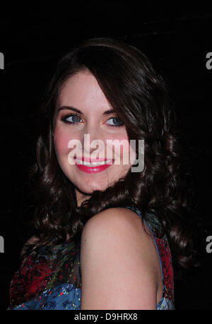 Alison Brie  attends the premiere of the short film 'The Decision' at Lavo - Arrivals New York City, USA - 22.03.11 Stock Photo