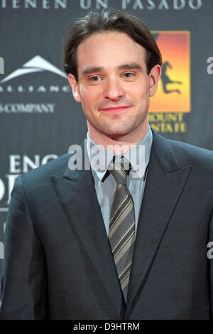 Charlie Cox at the spanish premiere of 'There Be Dragons' at Capitol Cinema. Madrid, Spain - 23.03.11  Stock Photo