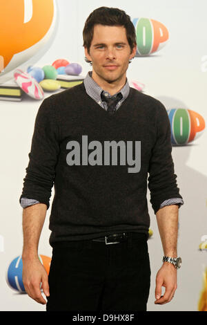 James Marsden attends a photocall for the animated comedy 'Hop' in Madrid Madrid, Spain - 24.03.11  Stock Photo