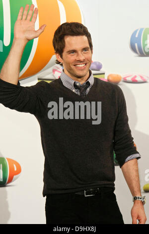 James Marsden attends a photocall for the animated comedy 'Hop' in Madrid Madrid, Spain - 24.03.11  Stock Photo