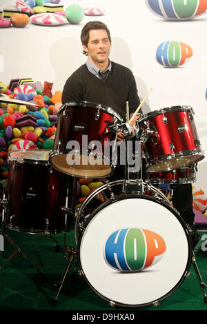 James Marsden attends a photocall for the animated comedy 'Hop' in Madrid Madrid, Spain - 24.03.11  Stock Photo