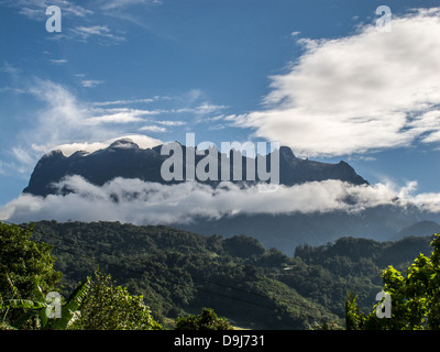 Mount Kinabalu mountain in Sabah on the island of Borneo Malaysia Asia Stock Photo