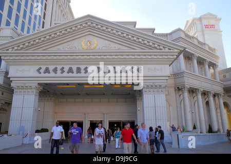 Las Vegas Nevada,The Strip,South Las Vegas Boulevard,Caesars Palace Las Vegas Hotel & Casino,front,entrance,NV130331063 Stock Photo