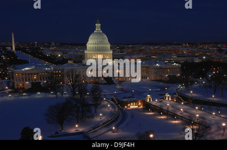 washington dc capitol building buildings usa Stock Photo