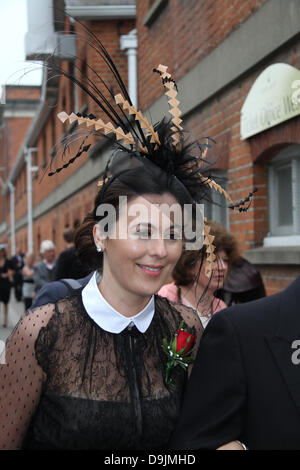 Ascot, Berkshire, UK. 19th June,2013: Racegoers attend day two of Royal Ascot at Ascot Racecourse.  Credit:  WFPA/Alamy Live News Stock Photo