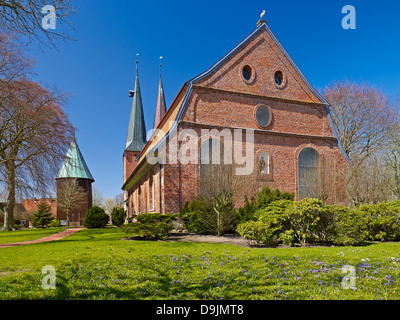 Church of St. Nicholas in Altenbruch, called Marschendom in Cuxhaven, Lower Saxony, Germany Stock Photo