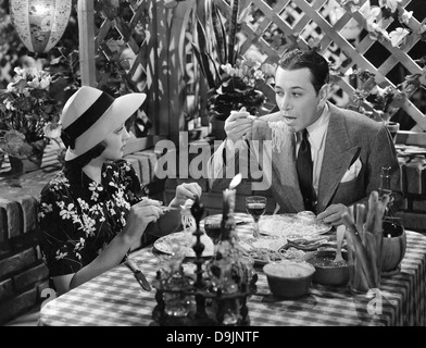 YOU AND ME 1938 Paramount film with George Raft and Sylvia Sidney, directed by Fritz Lang with music by Kurt Weil Stock Photo