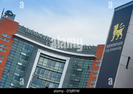 Birmingham Metropolitan College and Birmingham City University in Eastside, Birmingham, West Midlands, England, UK Stock Photo