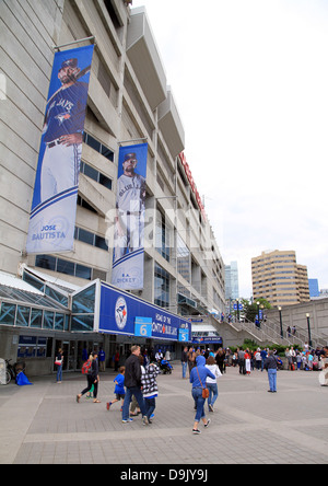 Toronto Rogers Centre before a Blue Jays Game Stock Photo