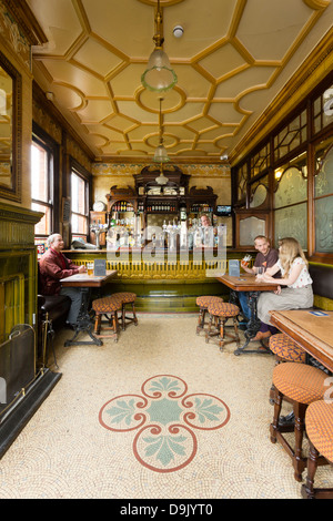 The Garden Gate pub in Hunslett, Leeds, shot for the cover of CAMRA's heritage pubs of West Yorkshire book. Stock Photo