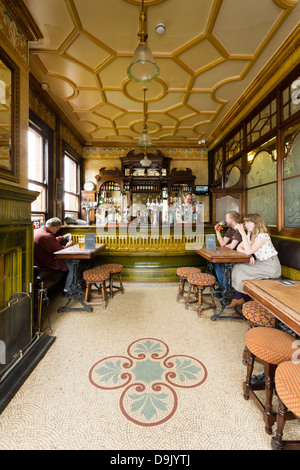 The Garden Gate pub in Hunslett, Leeds, shot for the cover of CAMRA's heritage pubs of West Yorkshire book. Stock Photo