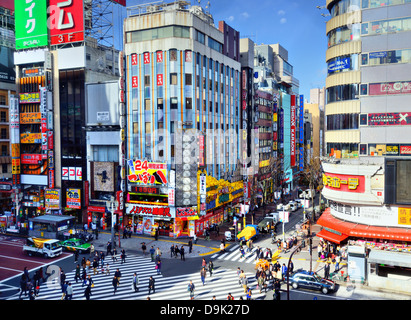 Urban landscape of Shinjuku, Tokyo, Japan. Stock Photo