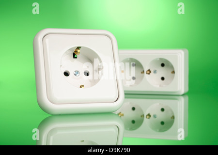 socket, powerpoint power point Stock Photo